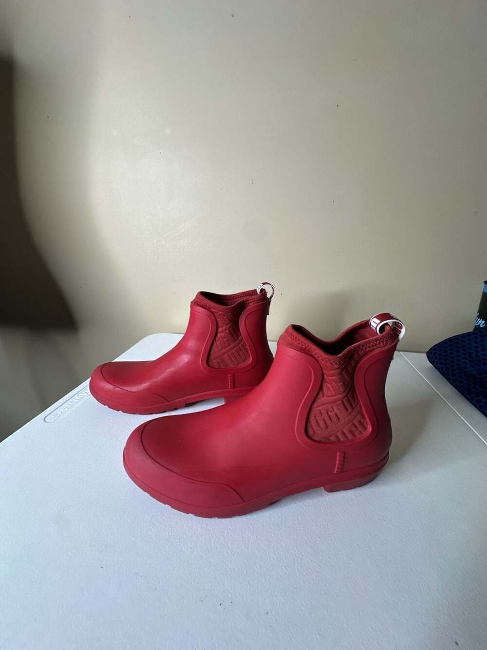 UGG Chevonne Rain Boots Red